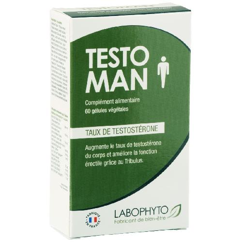 Testoman Taux de Testosterone - 60 gelules
