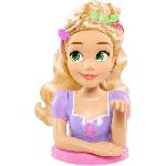 Tete A Coiffer Tete a coiffer - DISNEY - Raiponce Deluxe - 12 accessoires - Faux flacon de vernis - Guide coiffure