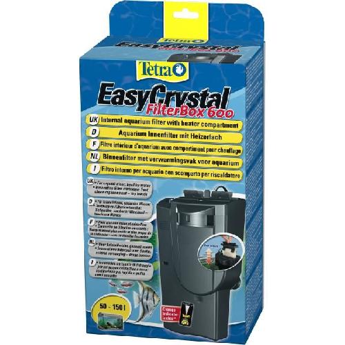 TETRA EasyCrystal filterbox 600 filtre interieur - 600 l-h - pour aquariums de 50 a 150 litres
