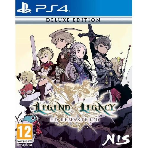 Jeu Playstation 4 The Legend of Legacy : HD Remastered - Jeu PS4 - Deluxe Edition