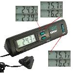 Horloges et Thermometres auto Thermometre Interieur et Exterieur