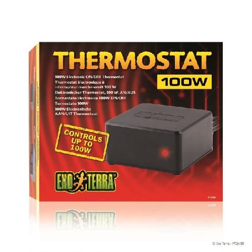 Thermostat Electronique A Interrupteur 100w Exo Terra
