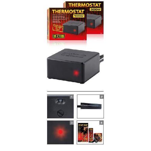 Thermostat Electronique A Interrupteur 100w Exo Terra