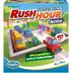 ThinkFun-Rush Hour Junior-Jeu de logique-Casse-tete-Embouteillage-40 défis 4 niveaux-1 Joueur ou plus des 5 ans-Ravensburger-76604