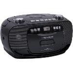 Radio Cd - Radio Cassette - Fm THOMSON RK200CD - Lecteur Radio CD/Cassettes Portable - Noir