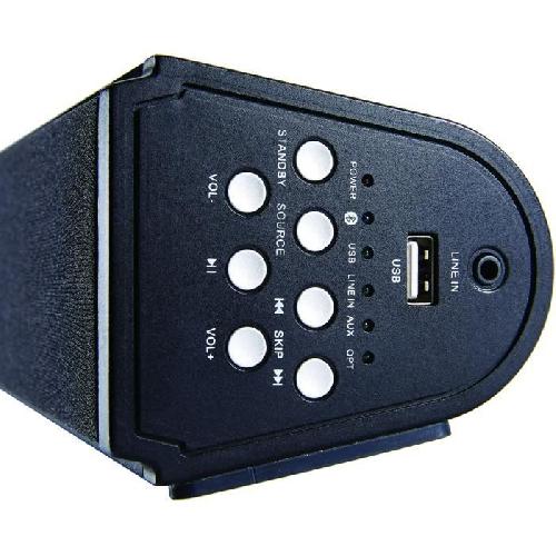 Barre De Son THOMSON SB100BT - Barre de son bluetooth - 90W - Port USB pour MP3. Aux-In - Noir
