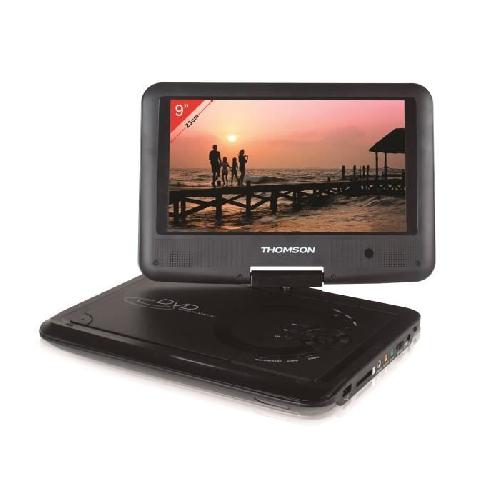 Lecteur Dvd Portable THOMSON THP359 Lecteur DVD portable - Ecran 9'' rotatif - Port USB-SD