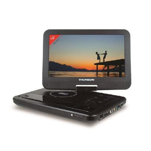 Lecteur Dvd Portable THOMSON THP360 Lecteur DVD portable - Ecran 10'' rotatif - Port USB-SD