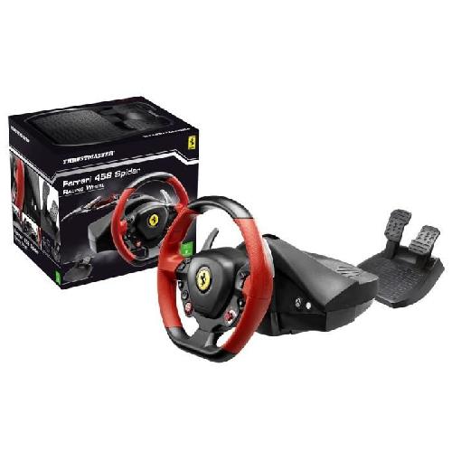 Volant Pc THRUSTMASTER Volant FERRARI 458 SPIDER Racing Wheel - Xbox One