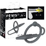 Tige a Uretre avec Anneau compatible avec Gland Penis Plug