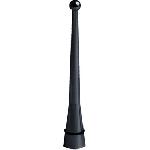 Antenne Tige antenne 9.4cm aluminium noir