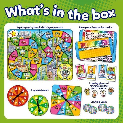 Jeu D'apprentissage Time tables heroes - Jeu de calcul - ORCHARD