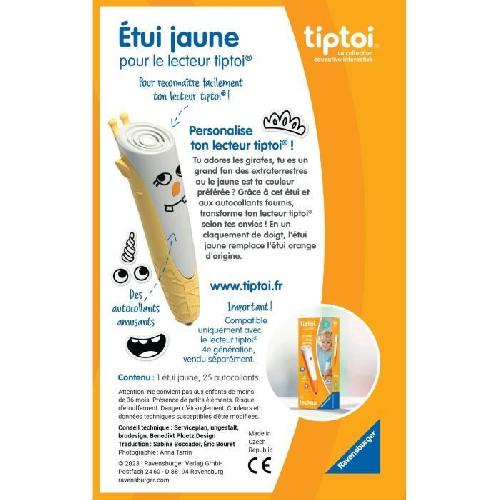 Jeu D'apprentissage tiptoi Etui jaune. pour Lecteur tiptoi (non inclus) 00000184. Des 3 ans. Ravensburger