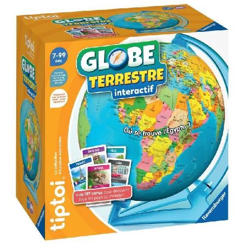 Puzzle tiptoi Globe terrestre interactif. 00000191. 7 ans. Ravensburger