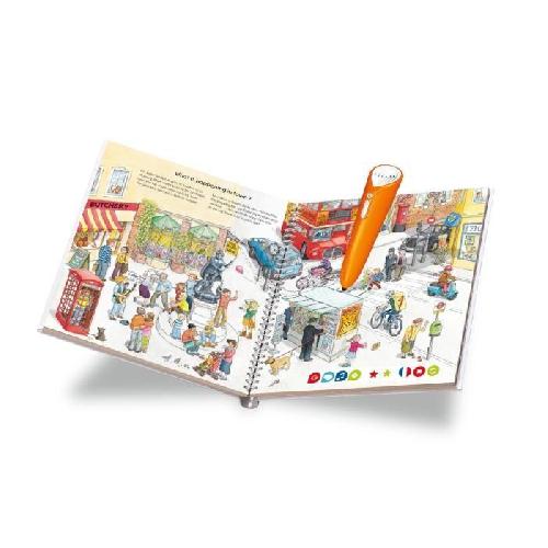 Livre Electronique Enfant - Livre Interactif Enfant tiptoi -  J'apprends l'anglais -  Ravensburger - Livre électronique éducatif - Des 4 ans - en français