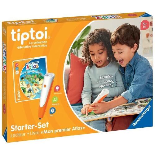 Jeu D'apprentissage Tiptoi Starter Atlas. lecteur et livre. 00177. A partir de 5 ans. Ravensburger