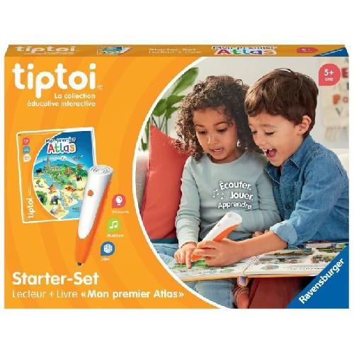 Jeu D'apprentissage Tiptoi Starter Atlas. lecteur et livre. 00177. A partir de 5 ans. Ravensburger