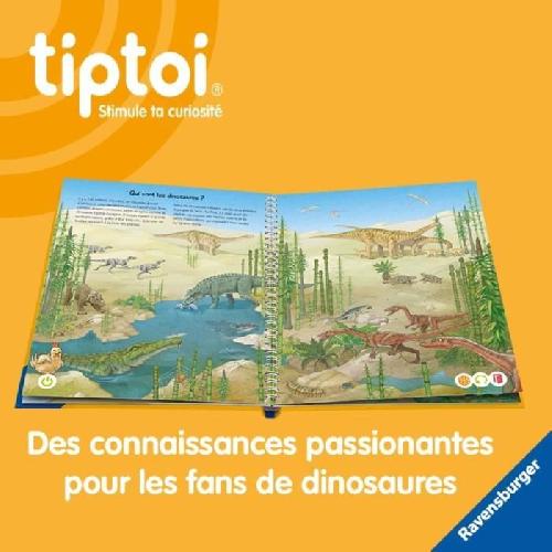 Jeu D'apprentissage Tiptoi Starter Dino. lecteur et livre. 00175. A partir de 5 ans. Ravensburger