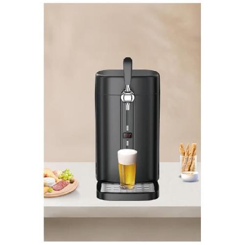 Machine A Biere - Tireuse A Biere Tireuse a biere 5L - CONTINENTAL EDISON CEMB5B4 - Noir - 60 W - Compatible avec les futs 5L