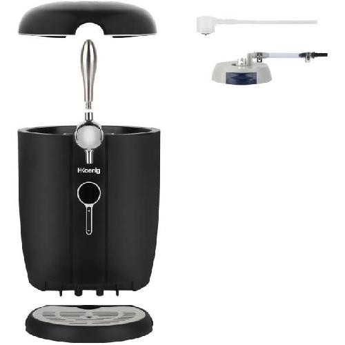 Machine A Biere - Tireuse A Biere Tireuse a biere HKoeNIG BW1688 - Capacite 6L - Temperature reglable 3oC a 12oC 6 - Compatible tous futs - Noir