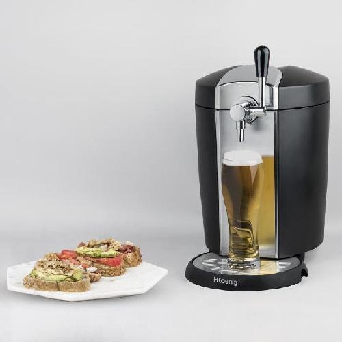 Machine A Biere - Tireuse A Biere Tireuse a biere HKoeNIG - BW1778 - Capacite 5L - Temperature reglable 3oC a 6oC - Compatible tous futs - Inox