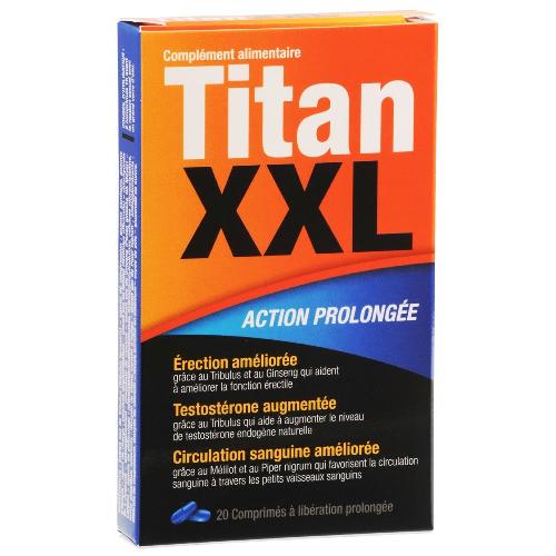 Titan XXL - 20 comprimes