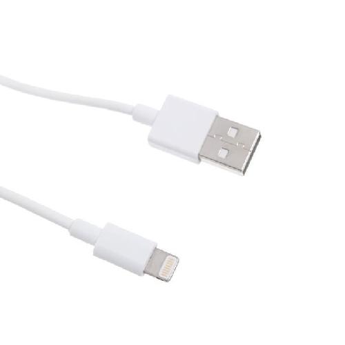 Chargeur - Adaptateur Alimentation Telephone TNB Cable de charge et synchronisation compatible avec Iphone5-6. Ipad Mini. Ipad 4. Ipod Nano 7 et Touch 5 - 1m x6