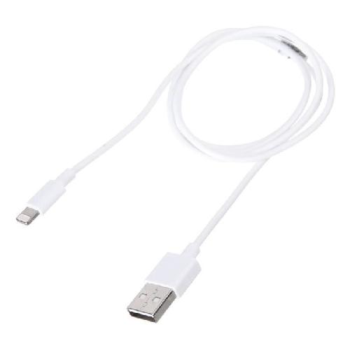 Chargeur - Adaptateur Alimentation Telephone TNB Cable de charge et synchronisation compatible avec Iphone5-6. Ipad Mini. Ipad 4. Ipod Nano 7 et Touch 5 - 1m x6