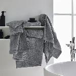 TODAY Essential - Maxi drap de bain 90x150 cm 100 Coton coloris acier