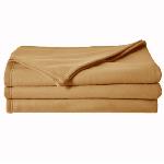 TOISON D'OR - Couverture polaire - Poleco - 220x240cm - Sable