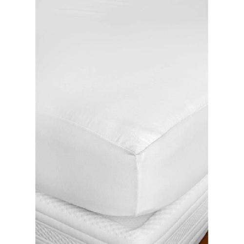 Protection Matelas - Alese TOISON D'OR - Protection literie - Cumin - 100% coton - 160x200cm - Blanc