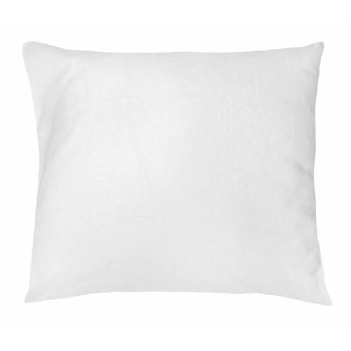 Protection Oreiller - Sous-taie TOISON D'OR - Protection oreiller - Cumin - 100% coton - 60x60cm - Blanc