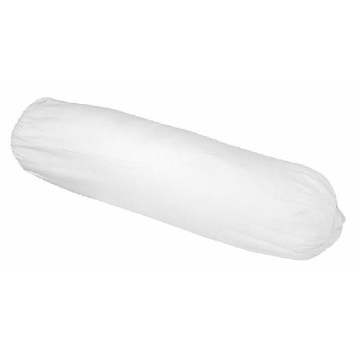 Protection - Sous-taie Traversin TOISON D'OR - Protege traversin - Cumin - 140cm - Blanc