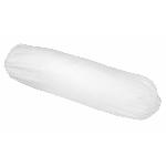 Protection - Sous-taie Traversin TOISON D'OR - Protege traversin - Cumin - 90cm - Blanc