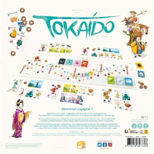 Jeu De Societe - Jeu De Plateau Tokaido : 10eme Anniversaire - Asmodee - Jeu de parcours et de collection - Des 8 ans