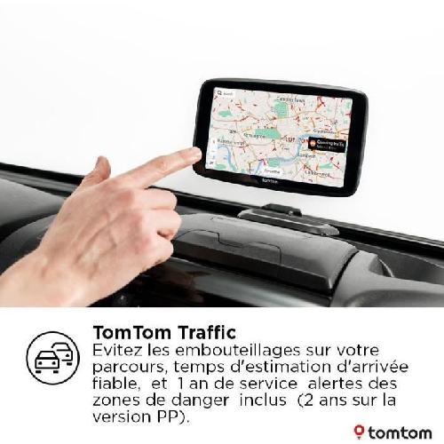 Gps Auto - Module - Boitier De Navigation TomTom - GO Camper Max 2eme génération - GPS Camping-car. caravanes et voiture - 7 pouces - Points d'intérets dédiés - Carte Monde