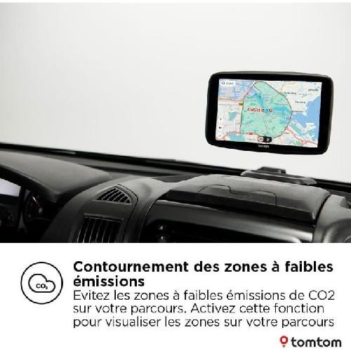 Gps Auto - Module - Boitier De Navigation TomTom - GO Camper Max 2eme génération Premium Pack - GPS Camping-car. caravanes et voiture - 7 pouces - Carte Monde