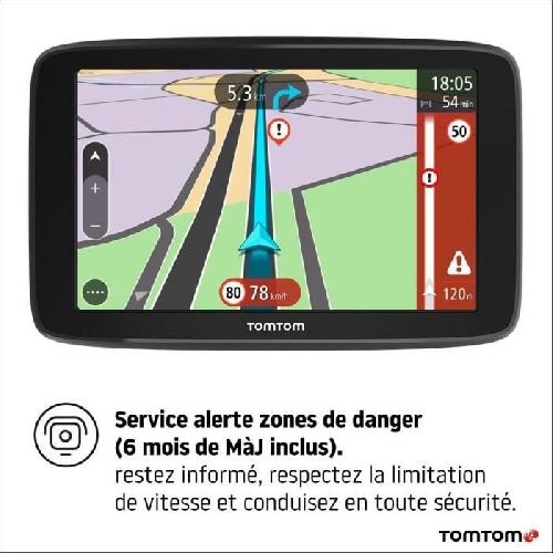 Gps Auto - Module - Boitier De Navigation TomTom - GO Camper Tour 6 - GPS Camping-car.caravane et voiture - 6 pouces - Carte Europe