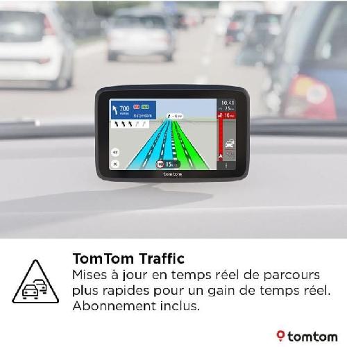 Gps Auto - Module - Boitier De Navigation TomTom - GO Classic 5 2eme Génération - GPS Voiture - 5 pouces - TomTom Traffic - Guidage sur changement de voie - Carte Europe 27