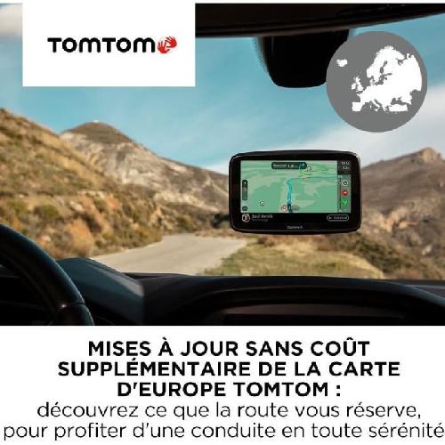 Gps Auto - Module - Boitier De Navigation TomTom - GO Classic 5 - GPS Voiture - 5 pouces - TomTom Traffic - Mise a jour via Wi-fi - Carte Europe