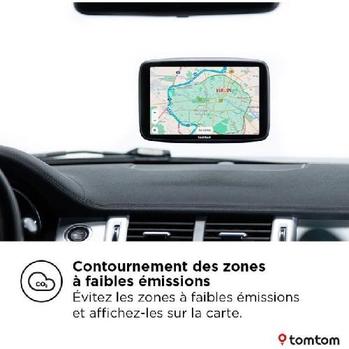 Gps Auto - Module - Boitier De Navigation TomTom - GO Navigator 7 - GPS Voiture - 7 pouces - TomTom Traffic - Fixation Magnétique - Carte Europe