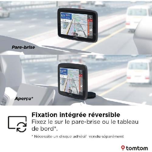 Gps Auto - Module - Boitier De Navigation TomTom - GO Professional 5 2eme Génération - GPS Poid Lourd. Bus et voiture - 5 pouces - TomTom Traffic - carte Europe -