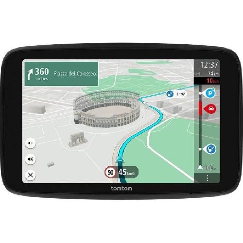 Gps Auto - Module - Boitier De Navigation TomTom - GO Superior 7 - GPS Voiture - 7 pouces -TomTom Traffic - 2 ans de services Premium inlcus - Carte Monde