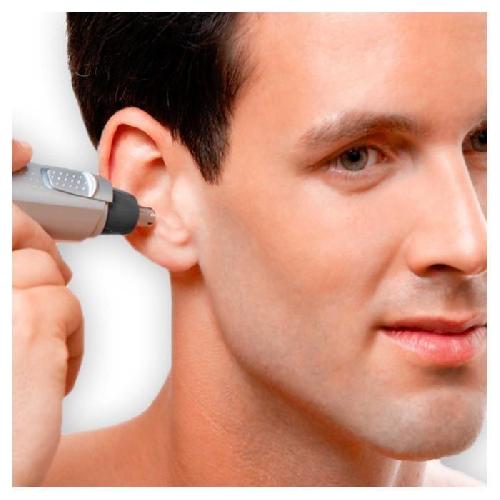 Tondeuse Multi-usages Tondeuse pour oreilles et nez - Braun EN10 - Gris - Autonomie 60 min - Sans fil