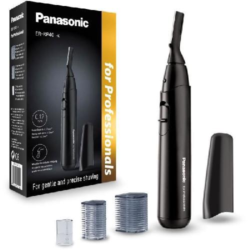 Tondeuse Multi-usages Tondeuse professionnelle Panasonic ? tondeuse de finition ? tete pivotante ? 3 accessoires ER-RP40