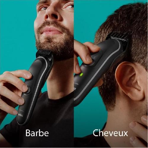 Tondeuse Multi-usages Tondeuse tout-en-un - BRAUN - Series 5 MGK5440 - 10 en 1 - Kit pour barbe. cheveux. rasage du corps & bien plus