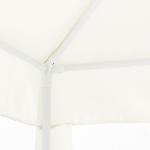 Tonnelle - Gloriette - Barnum - Accessoire Tonnelle de jardin avec 4 moustiquaires - 3x3m - Acier et polyester 140 g - Blanc