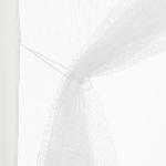 Tonnelle - Gloriette - Barnum - Accessoire Tonnelle de jardin avec 4 moustiquaires - 3x3m - Acier et polyester 140 g - Blanc