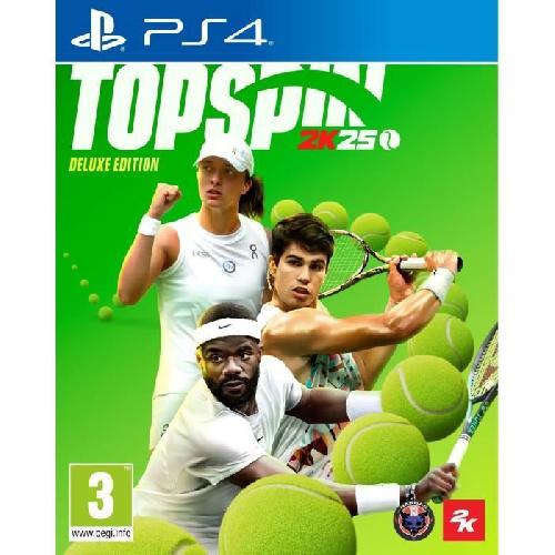 Jeu Playstation 4 TopSpin 2K25 - Jeu PS4 - Deluxe Edition