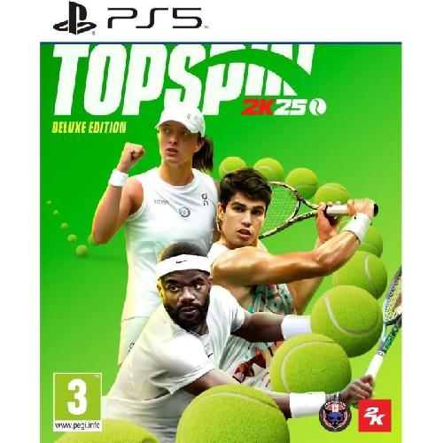 Jeu Playstation 5 TopSpin 2K25 - Jeu PS5 - Deluxe Edition